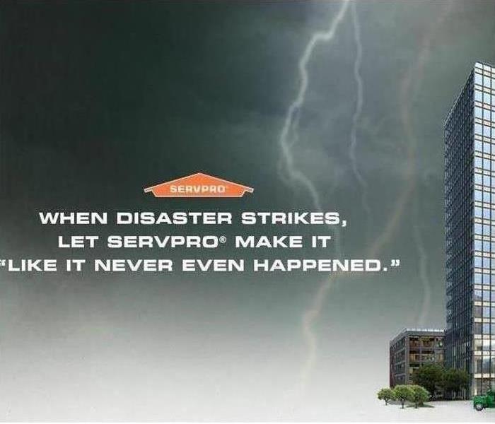 Let SERVPRO make it "Like it never even happened."