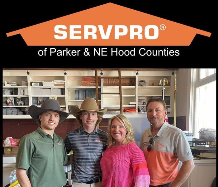 servpro of parker and ne hood counties family owned and operated for 20+ years